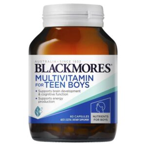 Blackmores 澳佳宝 青少年男生复合维生素 男孩补脑 Multivitamin for Teen Boys 60粒