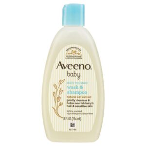 Aveeno 纯天然燕麦婴儿身体洗发水两用 236ml