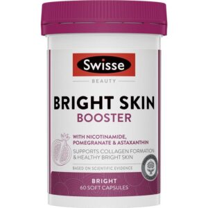 Swisse 烟酰胺亮肤片Beauty Bright Skin(维生素c石榴虾青素) 60粒