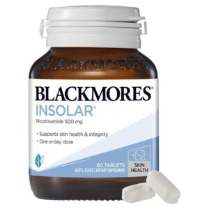 Blackmores 澳佳宝 烟酰胺 焕白修护精华片 Insolar 60粒