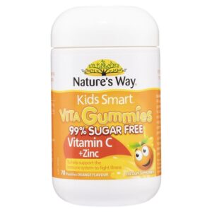 Natures Way 佳思敏VC 维生素C+锌无糖软糖 70粒