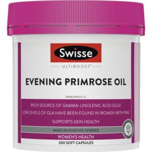 Swisse 月见草油 Ultiboost Evening Primrose Oil EPO 200粒