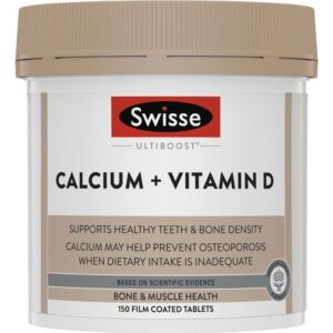 Swisse 维他命D + 钙片 娘娘钙 大钙 Calcium + Vitamin D 150粒