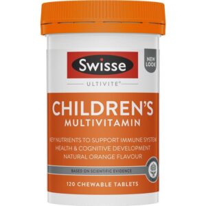 Swisse 儿童复合维生素咀嚼片 儿维(新包装)Children's Ultivite Multivitamin 120粒