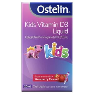 Ostelin 奥斯特林婴幼儿维生素D3 VD 恐龙钙口服液 20ml