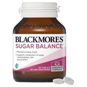 Blackmores 澳佳宝 血糖平衡片 Sugar Balance Metabolism Vitamin 90粒