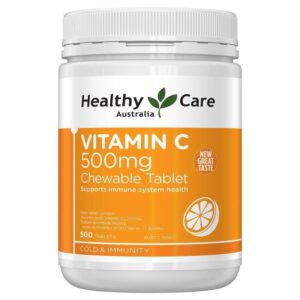 Healthy Care 维生素C VC咀嚼片 500mg 500片