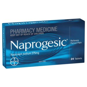 Naprogesic 275mg Tablets 24Pack 痛经片