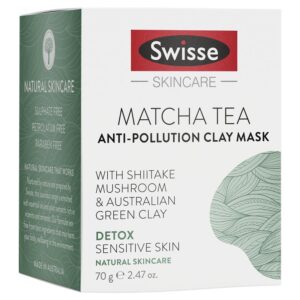 Swisse Matcha Tea Anti Pollution Clay Mask 70g