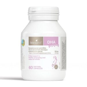Bio Island 佰澳朗德 孕妇专用DHA 海藻油 孕期哺乳期营养品 60粒