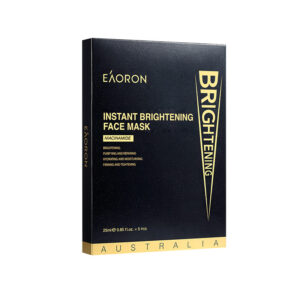 EAORON --水光针面膜(黑色) 美白1盒5片