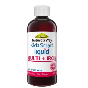 Nature's Way 佳思敏婴幼儿宝宝复合维生素 儿童补铁液 大红瓶 200ml