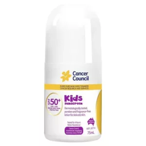 CancerCouncil 儿童防晒滚珠SPF 50+ 75ml