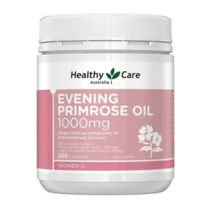 【融化不赔】Healthy Care 月见草 Evening Primrose Oil 200粒