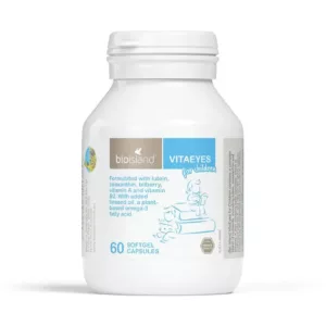 【融化不赔】Bio Island VitaEyes for Children儿童护眼胶囊 60粒