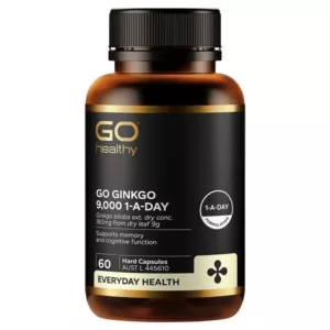Go Healthy 银杏片 Ginkgo 9000 1-A-DAY 60粒