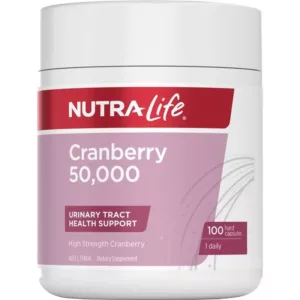 【融化不赔】Nutralife 纽乐蔓越莓Cranberry 50000 100粒