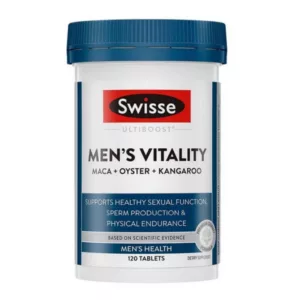 Swisse-Men's Vitality Maca + Oyster + Kangaroo 120 Tablets