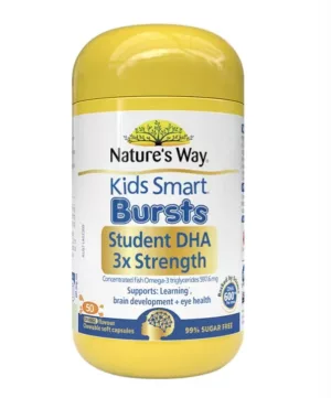 Nature's Way 三倍DHA胶囊高含量600mg(黄盖新版)三代 50粒