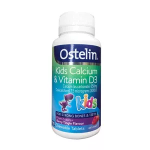 Ostelin 儿童恐龙钙咀嚼片 Kids Calcium & Vitamin D Chewable 90粒